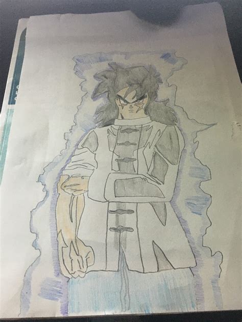 Ultra instinct Yamcha drawing that I did!! : r/Dragonballsuper