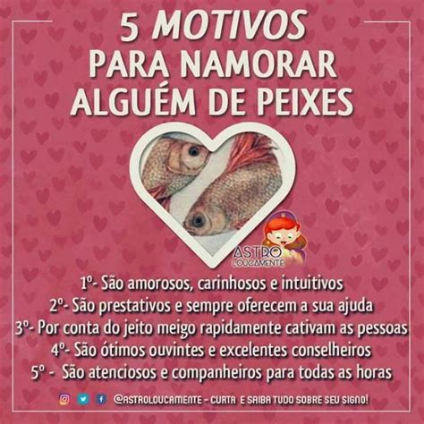 5 motivos para namorar alguém de peixes Aquarius Pisces Best Quotes