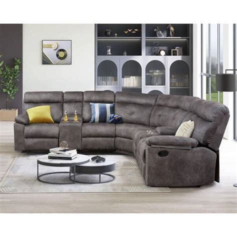 Reclining Corner Sofa With Cup Holders | www.resnooze.com