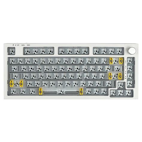 RECCAZR Tipo C Teclado Mec Nico Sem Fio Para Jogos Kit NKRO KW Hot Swappable
