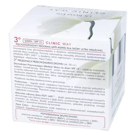 Dr Irena Eris Clinic Way 3 krem przywracający młodość skóry 50 ml