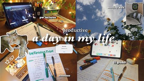 Productive Days In My Life⛅🍃study Vlog Life Of An Indian Girl Waking