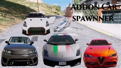 HOW TO INSTALL ANY VEHICLE GTA 5 ADDON SPAWNER Hover Bike Nissan GTR