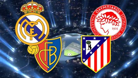 Escucha en directo el Real Madrid Basilea y el Olympiakos Atlético