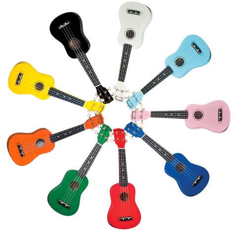 Diamond Head DU-111 Rainbow Soprano Ukuleles 24 Pack - Saga Music