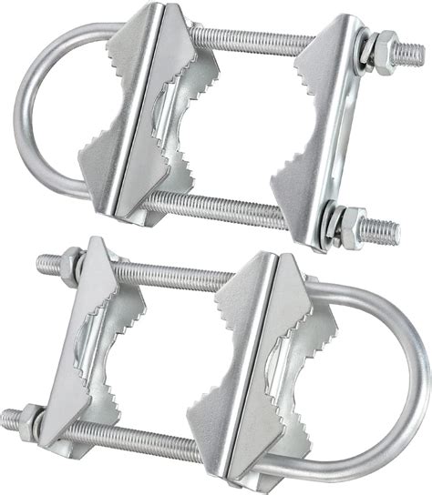 Buy Double Antenna Mast Clamp V Jaw Block With U Bolts Heavy Duty Mast