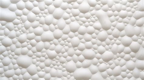 Texture Of White Foam Rubber With Bubble Pattern Background Material