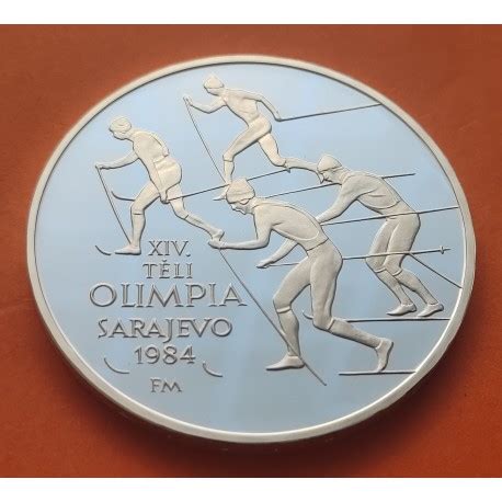 HUNGRIA 500 FORINT 1984 SKI OLIMPIADA DE INVIERNO SARAJEVO KM 641