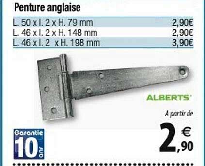 Promo Penture Anglaise chez Tridôme iCatalogue fr