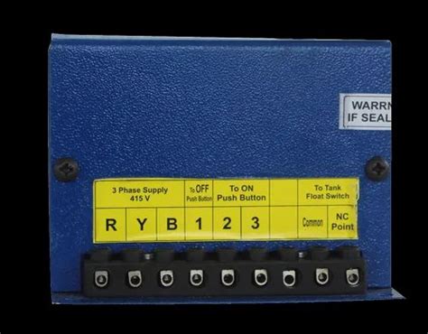 V Ac Wall Mounted Three Phase Selkon Motor Doctor Panel Kw At