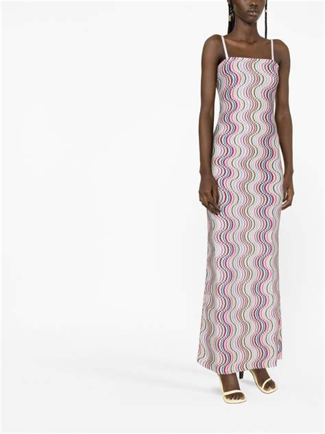 Missoni Lamé Knitted Maxi Dress Farfetch