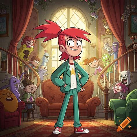 Foster's Home For Imaginary Friends Frankie - Frankie Foster from Foster's Home for Imaginary Friends stands in a ...
