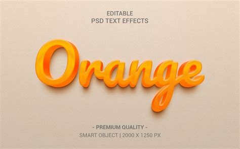 Premium Psd Editable D Text Effect Typography Lettering Postert