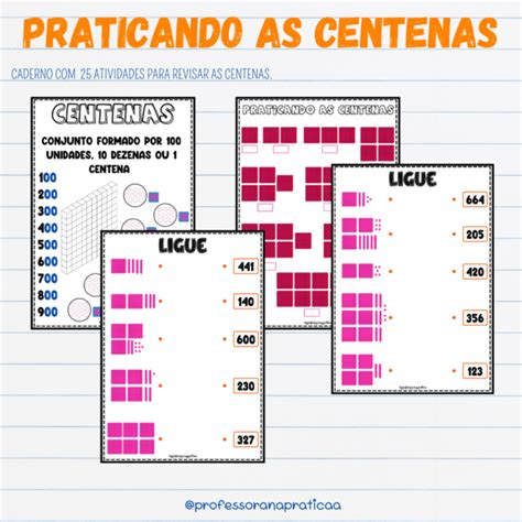 Quanto É 4 Centenas - Praticando as centenas - Patrícia da Silva - Professora na pratica