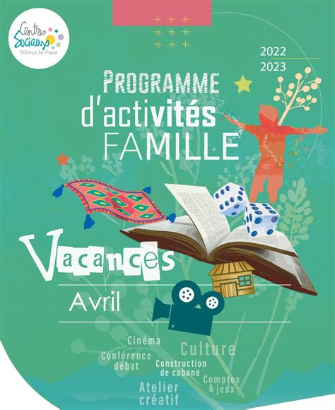 Programmation Vacances D Avril En Famille Association Des Centres