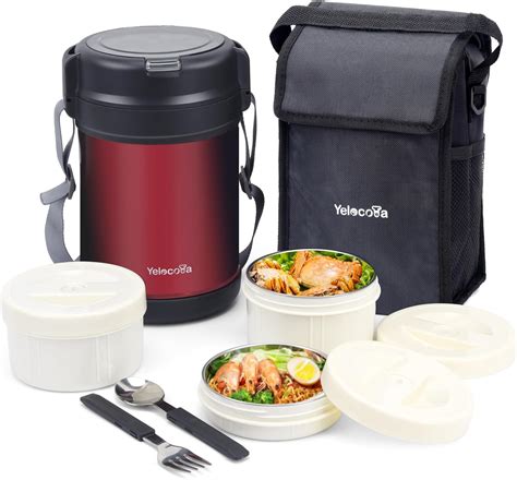 Amazon Thermo For Hot Food Adults Oz Soup Thermo Lunch Containers Wide Mouth Vacuum