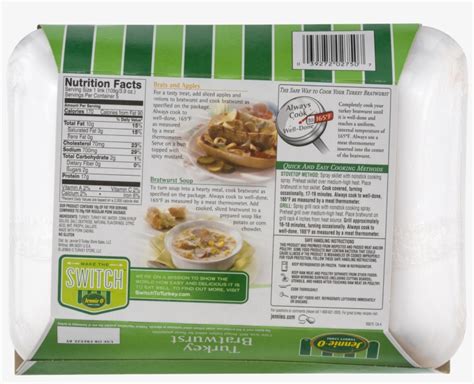 Jennie O Lean Sweet Italian Turkey Sausage 19 5 Oz Free Transparent