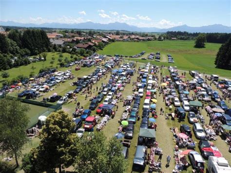 Hartsee Flohmarkt Eggstätt Naturpalette vom Chiemsee