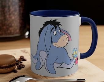 Disney Store Eeyore Winnie The Pooh Friend Large Purple Black Pint