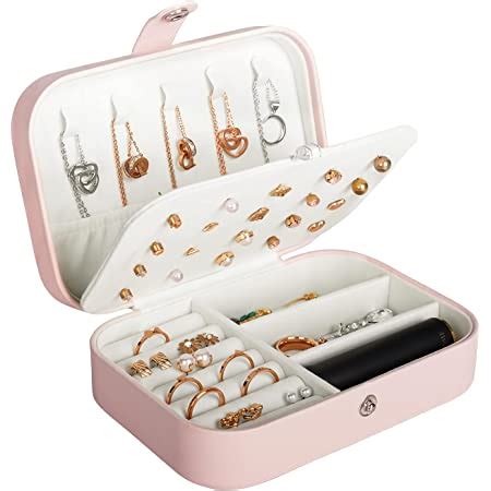 Amazon Chelory Small Jewelry Box For Earrings Rings Necklaces