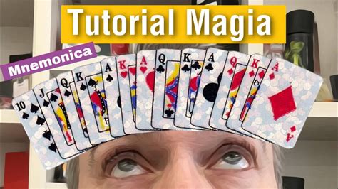 Tutorial Magia Con Le Carte Sandwich Con Stack Mnemonico Youtube