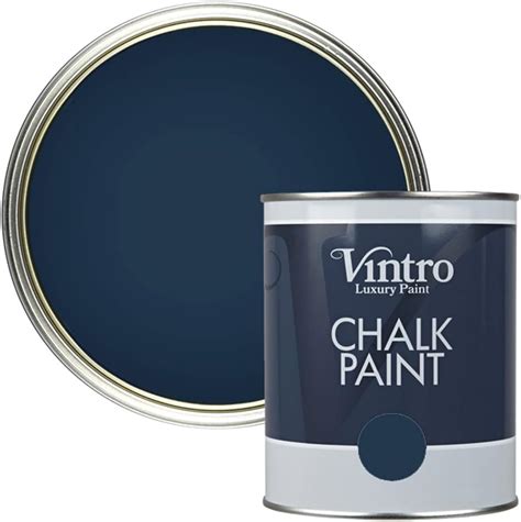 Rust Oleum Chalk Chalky Furniture Paint Ink Blue Ml G