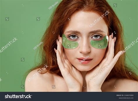 Beautiful Half Naked Topless Redhead Hair Stock Photo Shutterstock