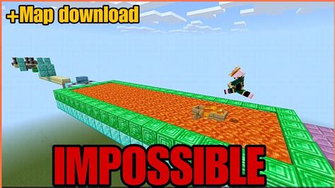 Hardest Minecraft Parkour In Mobile Mcpe 119 Map Download Youtube