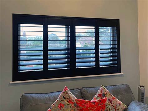 Black Shutters - Perfect Shutters