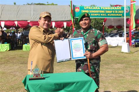 Tmmd Sengkuyung Tahap Ii Kodim Blora Resmi Dibuka Bupati Di Desa