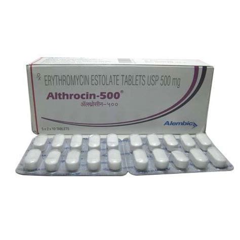 Althrocin 500mg Tablet Uses Dosage Side Effects Price Interactions