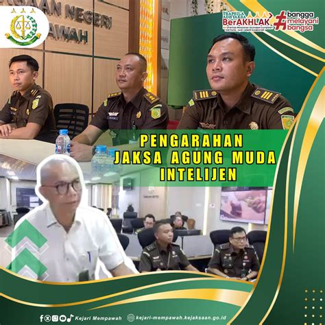 Pengarahan Jaksa Agung Muda Intelijen Kejaksaan Negeri Mempawah