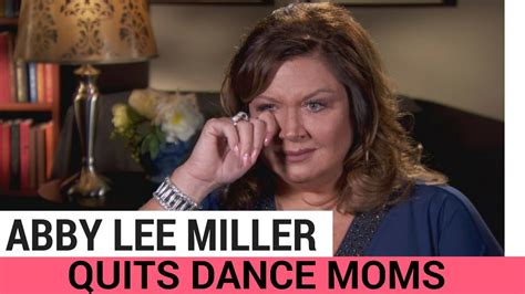 Abby Lee Miller Quits Dance Moms Hollywire Youtube