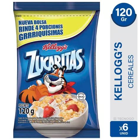 Cereal Zucaritas Kelloggs Azucaradas Pack X6 Unid 01mercado