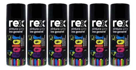 Pack Pinturas En Spray Uso General Secado R Pido Rex Ml Cuotas