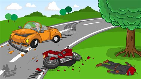 Accident Car and Motorcycle Drawing by Yoshiko-Animation on Newgrounds