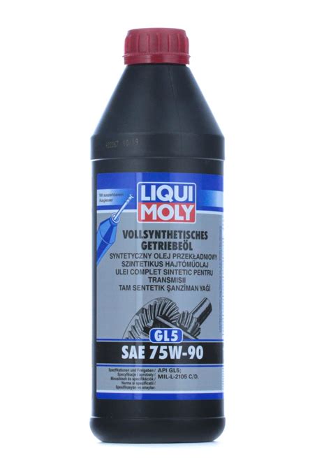 Liqui Moly Gl Aceite Transmisi N Eje L W Api Gl