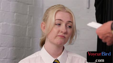 Yo Blonde Voyeur Babe Teasing Guy