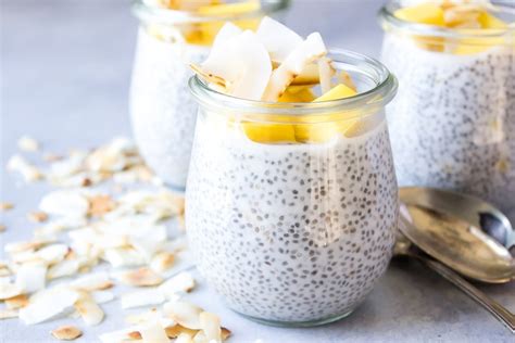 Mango Coconut Chia Pudding Recipe