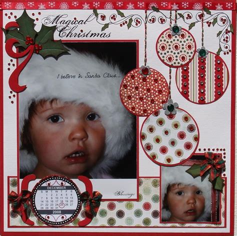 8 layouts to scrapbook your christmas memories – Artofit