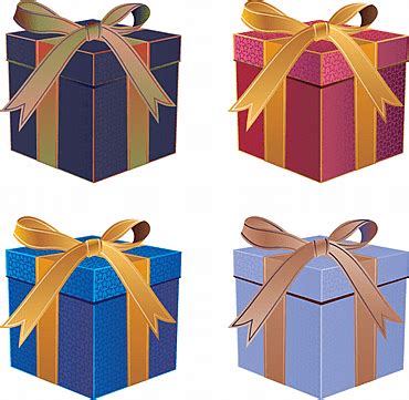 Gifts Box Clipart Vector Gift Box Vector Set Gift Package Box Png