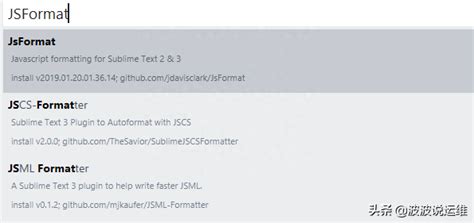 基于Sublime安装插件及常用插件介绍 行业动态 新闻中心 江苏优软数字科技有限公司