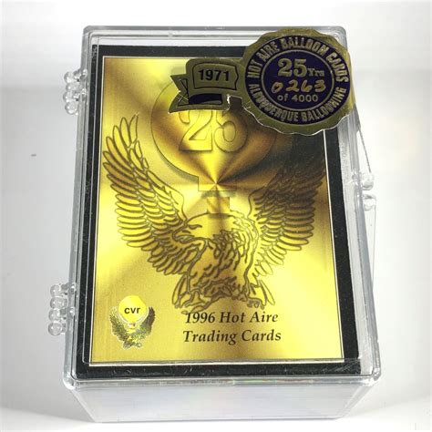 1996 Summer Hot Air Balloon Card Complete Set In Protective Box Property Room