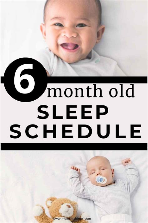 6 Month Old Sleep Schedule — Mom's First Steps