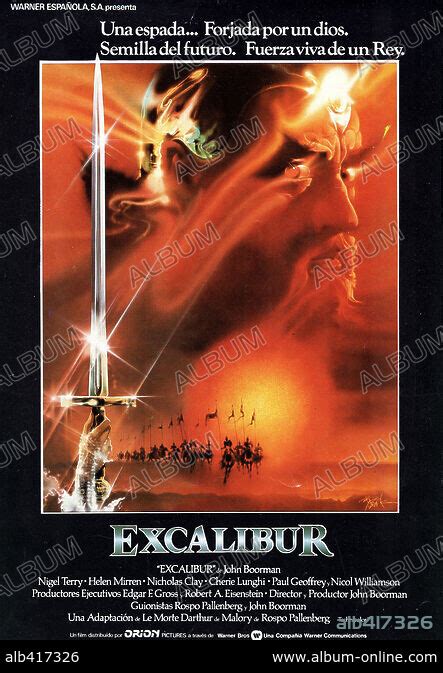 Poster of EXCALIBUR, 1981, directed by JOHN BOORMAN. Copyright ORION ...