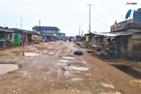 See How Ex Governor Ibikunle Amosun Left Roads In Akute Alagbole Ajuwon