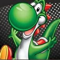 Super Mario World Cartoon - Yoshi Icon 1 by Gryfieh-Alt on DeviantArt