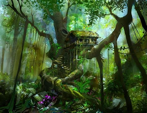 Mystical Forest Art