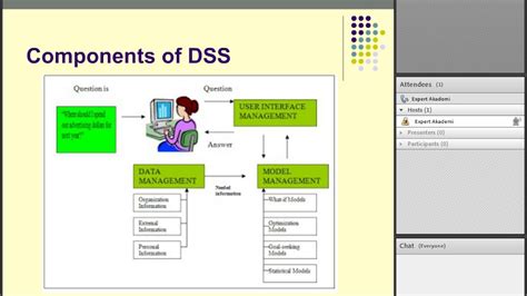 Components Of Dss With Diagram Manegment Information Technol