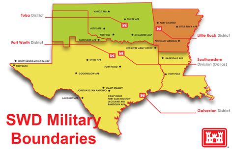 USACE Regions Map